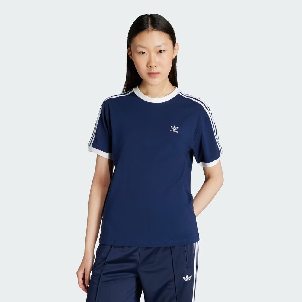 Adidas 3 Stripe T-Shirt